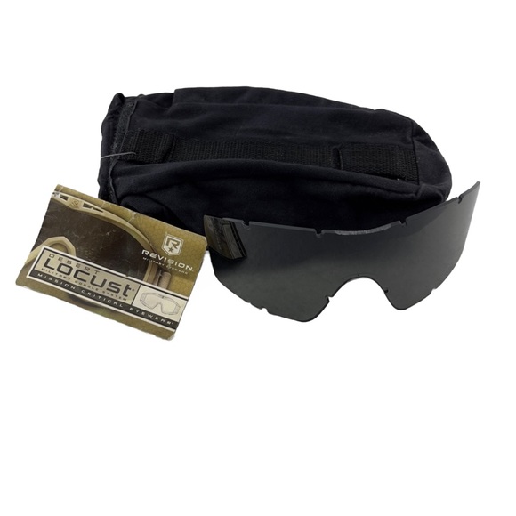 Revision Military Desert Locust Goggle System Replacment Smoke Lens - Picture 1 of 8